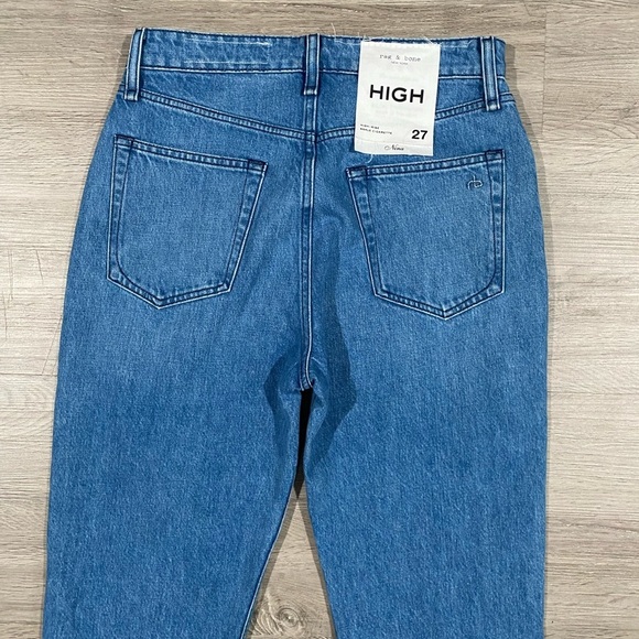 NWT Rag & Bone Nina High Rise‎ Cigarette Ankle Poppy 27 - Picture 9 of 10